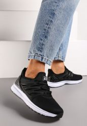 Czarne Buty Sportowe Blossom Spring. Czarne buty sportowe lifestyle Born2be, bez wzorów, z gumy, przed kostkę, bez zapięcia. W wyprzedaży za 50.99 zł.
