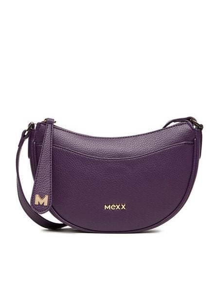 MEXX Torebka C-MEXX-L-008-08 Fioletowy. Fioletowe listonoszki Mexx, bez wzorów, z materiału, bez dodatków. Za 159.99 zł.