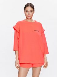 MMC Studio Bluza Loretta Różowy Relaxed Fit. Czerwone bluzy MMC STUDIO, bez wzorów, z bawełny, bez kaptura. Za 279.99 zł.