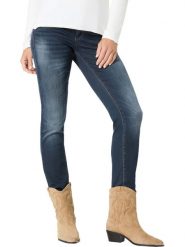 Timezone Dżinsy - Skinny fit - w kolorze granatowym rozmiar: W24/L32. Niebieskie jeansy Timezone, l, bez wzorów, klasyczne. Za 140.20 zł.