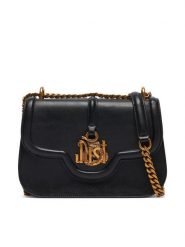 Just Cavalli Torebka 81RA4BN1 ZS749 Czarny. Czarne kopertówki Just Cavalli, bez wzorów, ze skóry, wizytowe, bez dodatków. Za 879.99 zł.