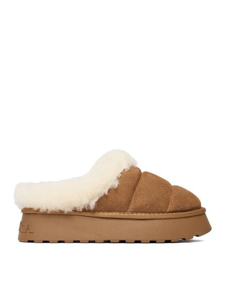 Badura Śniegowce EO-CORA-TS6301-01 Brązowy. Brązowe śniegowce Badura, bez wzorów, ze skóry, bez zapięcia. Za 179.99 zł.
