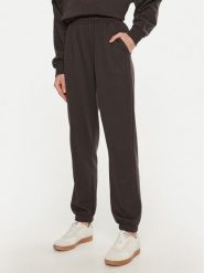 Athlecia Spodnie dresowe Damla EA243322 Brązowy Loose Fit. Brązowe spodnie dresowe Athlecia, bez wzorów, z bawełny. Za 129.99 zł.