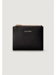 Calvin Klein Portfel Foil Logo Dbl Zip Cardcase LV04F1135G Czarny. Czarne portfele Calvin Klein, bez wzorów, ze skóry. Za 289.99 zł.