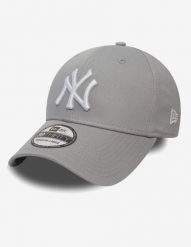 Czapka z daszkiem New Era MLB New York Yankees. Szare czapki z daszkiem New Era, bez wzorów, z koronki. Za 129.99 zł.
