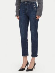 Liu Jo Jeansy UF6094 D0328 Granatowy Straight Fit. Niebieskie jeansy Liu Jo, bez wzorów, z bawełny. Za 819.99 zł.