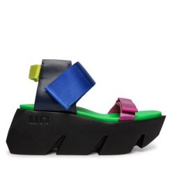 Sandały United Nude. Sandały United Nude, bez wzorów, bez obcasa, na koturnie, bez zapięcia. Za 1,159.00 zł.