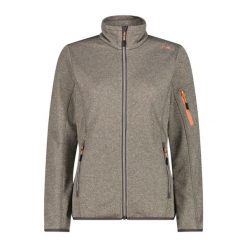 Bluza damska turystyczna CMP 30H5866. Zielone bluzy CMP, l, bez wzorów, z materiału, sportowe, bez ramiączek, bez kaptura. Za 269.20 zł.