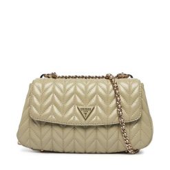 Torebka Guess. Zielone listonoszki Guess, z aplikacjami, bez dodatków. Za 699.99 zł.