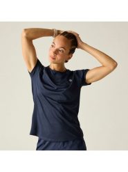 Dare 2b Koszulka sportowa "Corral" w kolorze granatowym rozmiar: 40. Niebieskie t-shirty sportowe Dare 2b, bez wzorów, bez ramiączek, outdoorowe. Za 78.66 zł.