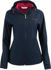 Damska kurtka-wiatrówka Vaude Brunico Blue. Czerwone kurtki przejściowe sportowe ZIGZAG, s, bez wzorów, z materiału, bez kaptura, trekkingowe. Za 363.99 zł.