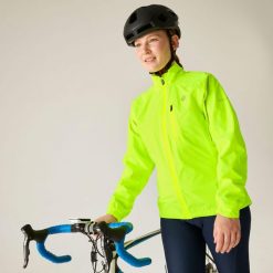 Damska wodoodporna kurtka rowerowa Tor. Żółte kurtki do biegania Dare 2b, bez wzorów, z poliesteru, bez kaptura, rowerowe. Za 649.99 zł.