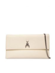 Patrizia Pepe Torebka CB5460/L011 Écru. Kopertówki Patrizia Pepe, bez wzorów, ze skóry, bez dodatków. Za 869.99 zł.