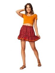 Ipanima Spódnica w kolorze czerwonym rozmiar: 34-40. Czerwone spódnice Ipanima, bez wzorów, mini. Za 43.99 zł.