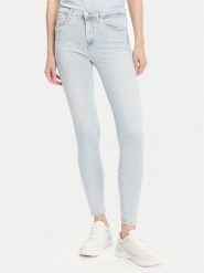 Tommy Hilfiger Jeansy Como WW0WW44369 Niebieski Skinny Fit. Niebieskie jeansy Tommy Hilfiger, bez wzorów, z bawełny. Za 319.99 zł.