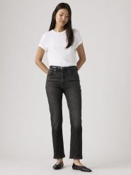 Levi's Dżinsy "501" - Regular fit - w kolorze antracytowym rozmiar: W34/L32. Czarne jeansy Levi's, l, z aplikacjami, klasyczne, z podwyższonym stanem. Za 209.95 zł.