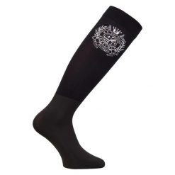 Skarpety jeździeckie HV Polo Favouritas Winter. Czarne skarpetki HV POLO, bez wzorów, z elastanu. Za 77.00 zł.