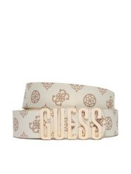 Guess Pasek Damski BW9173 P4435 Écru. Paski Guess, z aplikacjami, ze skóry. Za 149.99 zł.