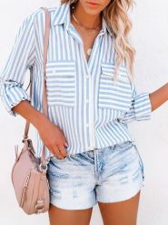 Milan Kiss Koszula w kolorze biało-błękitnym rozmiar: M. Białe koszule Milan Kiss, m, bez wzorów, z bawełny, bez kołnierzyka, bez ramiączek. Za 130.99 zł.