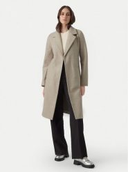 Vero Moda Płaszcz przejściowy Fortuneaya 10278330 Beżowy Regular Fit. Brązowe płaszcze Vero Moda, xl, bez wzorów, z syntetyku, bez kaptura. Za 159.99 zł.