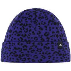 Czapka Eisbar Banto MÜ. Fioletowe czapki zimowe Eisbär, bez wzorów, z bawełny, eleganckie. Za 219.90 zł.