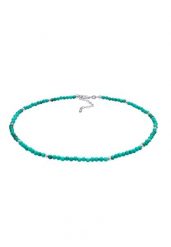Nenalina Ladies Choker Howlith Balls Turquoise Boho w 925 Sterling Silver Naszyjniki 1 ct Damski. Szare naszyjniki Nenalina, z materiału, srebrne. Za 322.14 zł.