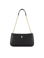 U.S. Polo Assn. Torebka BIUXT8391WVP Czarny. Czarne torebki klasyczne U.S. Polo Assn., bez wzorów, z tworzywa sztucznego, bez dodatków. Za 269.99 zł.