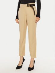 Liu Jo Spodnie materiałowe TF4260 J4751 Beżowy Regular Fit. Brązowe spodnie materiałowe Liu Jo, bez wzorów, z materiału. Za 279.99 zł.