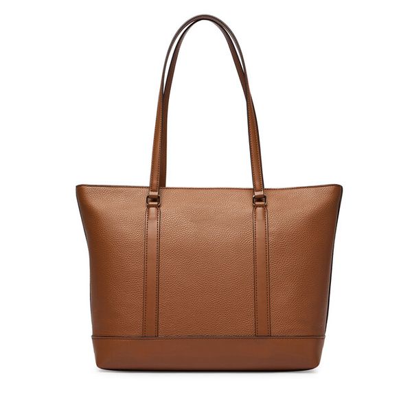 Torebka MICHAEL Michael Kors. Brązowe shopper bag MICHAEL Michael Kors, bez wzorów, bez dodatków. Za 743.99 zł.