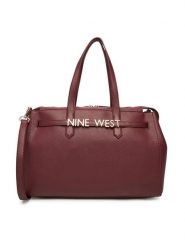 Nine West Torebka EO-Manhattan-Muse-I-LX10192 Bordowy. Czerwone torebki klasyczne Nine West, bez wzorów, z materiału, bez dodatków. Za 239.99 zł.