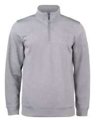 Clique Basic Active Half Zip Junior – rozpinany sweter junior z barwionego. Szare swetry CLIQUE, bez wzorów, z poliesteru, bez ramiączek. Za 145.99 zł.