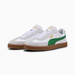 Buty damskie sportowe sneakersy Puma CLUB II ERA. Buty sportowe lifestyle Puma, na wiosnę, bez wzorów, z gumy, bez zapięcia, do piłki nożnej. Za 199.00 zł.