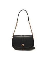 Guess Torebka Kuba HWVA93 29200 Czarny. Czarne kopertówki Guess, z aplikacjami, ze skóry, wizytowe, bez dodatków. Za 489.99 zł.