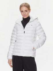 Tommy Hilfiger Kurtka przejściowa WW0WW38927 Biały Regular Fit. Białe kurtki Tommy Hilfiger, s, bez wzorów, z syntetyku, bez kaptura. Za 479.99 zł.