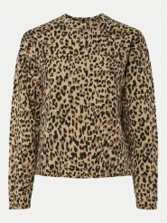 Pieces Sweter Seo 17156343 Brązowy Regular Fit. Brązowe swetry Pieces, xs, bez wzorów, z syntetyku, bez ramiączek. Za 119.99 zł.