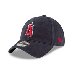 Czapka z daszkiem New Era MLB Los Angeles Angels. Niebieskie czapki z daszkiem New Era, bez wzorów, z bawełny. Za 167.50 zł.