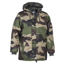 Parka dla dzieci Idaho Dubon. Zielone płaszcze IDAHO, m, bez wzorów, z bawełny, młodzieżowe, bez kaptura. Za 305.00 zł.