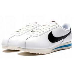 Buty Sportowe Damskie Nike W Cortez. Białe buty treningowe Nike, bez wzorów, bez zapięcia. Za 387.20 zł.