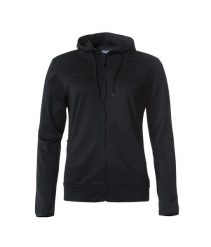Clique Ottawa Women damska bluza z kapturem z poliestru czarna – black. Czarne bluzy CLIQUE, l, bez wzorów, z materiału, bez ramiączek, z kapturem. Za 244.88 zł.