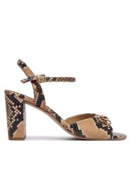 HÖGL Sandały 1-107427 Brązowy. Brązowe sandały Högl, bez wzorów, ze skóry, bez obcasa, na słupku, bez zapięcia. Za 849.99 zł.