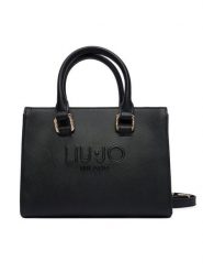 Liu Jo Torebka Halona AF5150 E0087 Czarny. Czarne torebki klasyczne Liu Jo, bez wzorów, ze skóry, bez dodatków. Za 629.99 zł.