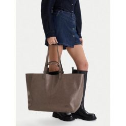 Torebka G-Star Raw. Brązowe shopper bag G-Star Raw, bez wzorów, retro, bez dodatków. Za 299.99 zł.