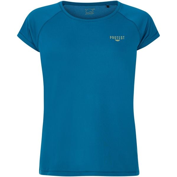 T-Shirt do surfingu damski PROTEST PRTHappy. Niebieskie t-shirty sportowe Protest, l, bez wzorów, bez ramiączek. W wyprzedaży za 170.99 zł.