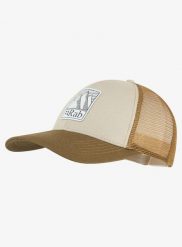 Czapka z daszkiem Rab Dihedral Badge Cap - pebble/oak. Brązowe czapki z daszkiem RAB, bez wzorów, z bawełny, eleganckie. Za 159.99 zł.
