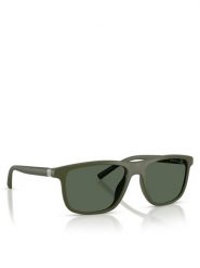 Armani Exchange Okulary przeciwsłoneczne 0AX4167SU 830171 Zielony. Zielone okulary przeciwsłoneczne Armani Exchange, bez wzorów, plastikowe. Za 379.99 zł.