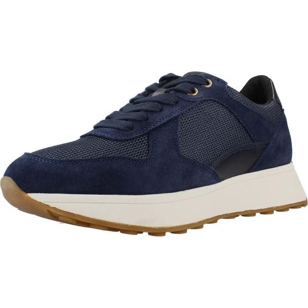 Buty GEOX D46MDB 0AS22 Niebieski. Niebieskie buty trekkingowe Geox, z syntetyku, bez zapięcia. Za 320.99 zł.