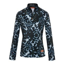 Bluza narciarska Damska Gareth & Lucas The One Hundred and Twenty. Niebieskie bluzy bez kaptura GARETH & LUCAS, na zimę, bez wzorów, z elastanu, bez kaptura, narciarskie. Za 229.99 zł.