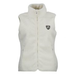 Damski polar bez rękawów Peak Mountain Abeille. Białe bluzy z polaru Peak Mountain, bez wzorów, z polaru, trekkingowe. W wyprzedaży za 227.85 zł.