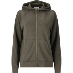 Damska bluza z kapturem full zip Athlecia Jacey. Zielone bluzy Athlecia, bez wzorów, bez ramiączek, z kapturem. Za 296.00 zł.