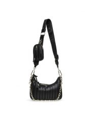 Steve Madden Torebka Bzarina Crossbody SM13001398-02002-BLK Czarny. Czarne torebki klasyczne Steve Madden, bez wzorów, ze skóry, bez dodatków. Za 209.99 zł.